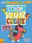 Color, Cut, Create Play Sets : Horse Ranch - Book