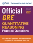 Official GRE Quantitative Reasoning Practice Questions, Second Edition, Volume 1 - Book