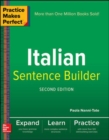 Practice Makes Perfect Italian Sentence Builder - Book