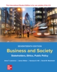 Business and Society: Stakeholders Ethics Public Policy ISE - eBook