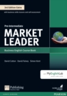 Market Leader 3rd Edition Extra Pre-Intermediate Coursebook with DVD-ROM and MyEnglishLab Pack - Book