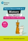 Pearson REVISE Edexcel GCSE (9-1) History Crime and Punishment Revision Guide and Workbook: For 2024 and 2025 assessments and exams - incl. free online edition (Revise Edexcel GCSE History 16) - Book