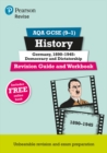 Pearson REVISE AQA GCSE (9-1) History Germany 1890-1945: Democracy and dictatorship Revision Guide and Workbook: For 2024 and 2025 assessments and exams - incl. free online edition (REVISE AQA GCSE Hi - Book