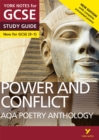 AQA Poetry Anthology - Power and Conflict: York Notes for GCSE everything you need to catch up, study and prepare for and 2023 and 2024 exams and assessments - Book