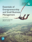 Essentials of Entrepreneurship and Small Business Management, Global Edition - Book