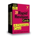 York Notes for AQA GCSE Rapid Revision Cards: A Christmas Carol catch up, revise and be ready for and 2023 and 2024 exams and assessments - Book