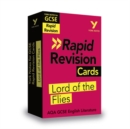 York Notes for AQA GCSE Rapid Revision Cards: Lord of the Flies catch up, revise and be ready for and 2023 and 2024 exams and assessments - Book