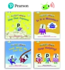 Learn to Read at Home with Bug Club Phonics Alphablocks: Phase 3/4 - Reception term 2 and 3 (4 fiction books) Pack B - Book