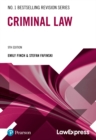 Law Express Revision Guide: Criminal Law - Book