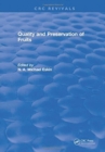 Quality and Preservation of Fruits - Book