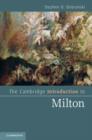 The Cambridge Introduction to Milton - eBook