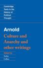 Arnold: 'Culture and Anarchy' and Other Writings - eBook