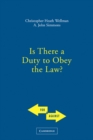 Is There a Duty to Obey the Law? - eBook