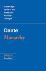 Dante: Monarchy - eBook