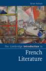 The Cambridge Introduction to French Literature - eBook