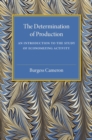The Determination of Production : An Introduction to the Study of Economizing Activity - Book