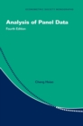 Analysis of Panel Data - Book