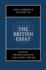 The Cambridge History of the British Essay - Book
