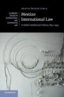Mestizo International Law : A Global Intellectual History 1842-1933 - Book