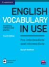 English Vocabulary in Use Pre-intermediate and Intermediate Book with Answers and Enhanced eBook : Vocabulary Reference and Practice - Book