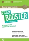 Cambridge English Exam Booster for First and First for Schools with Answer Key with Audio : Photocopiable Exam Resources for Teachers - Book