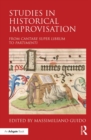 Studies in Historical Improvisation : From Cantare super Librum to Partimenti - eBook