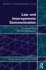 Law and Intersystemic Communication : Understanding 'Structural Coupling' - eBook