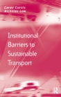 Institutional Barriers to Sustainable Transport - eBook