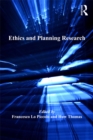 Ethics and Planning Research - eBook