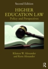 Higher Education Law : Policy and Perspectives - eBook