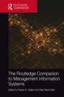 The Routledge Companion to Management Information Systems - eBook