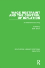 Wage Restraint and the Control of Inflation : An International Survey - eBook