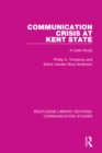 Communication Crisis at Kent State : A Case Study - eBook