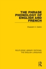 The Phrase Phonology of English and French - eBook