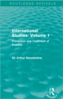 International Studies: Volume 1 : Prevention and Treatment of Disease - eBook