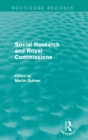 Social Research and Royal Commissions (Routledge Revivals) - eBook