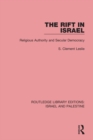 The Rift in Israel : Religious Authority and Secular Democracy - eBook