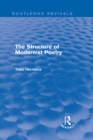 The Structure of Modernist Poetry (Routledge Revivals) - eBook