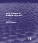 Key Cases in Psychotherapy - eBook
