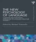 The New Psychology of Language : Cognitive and Functional Approaches to Language Structure, Volume II - eBook