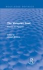 The Victorian Poet (Routledge Revivals) : Poetics and Persona - eBook