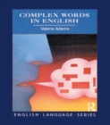 Complex Words in English - eBook
