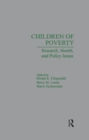 Children of Poverty : Research, Health, and Policy Issues - eBook