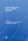 Social Change in the History of British Education - eBook