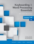 Keyboarding and Word Processing Essentials Lessons 1-55 : Microsoft (R) Word 2016, Spiral bound Version - Book