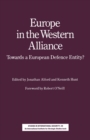 Europe in the Western Alliance - eBook