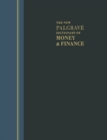 The New Palgrave Dictionary of Money and Finance : 3 Volume Set - Book