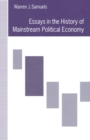 Essays in the History of Mainstream Political Economy - eBook