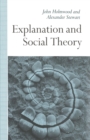 Explanation and Social Theory - eBook