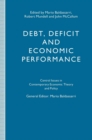 Debt  Deficit And Economic Performance - eBook